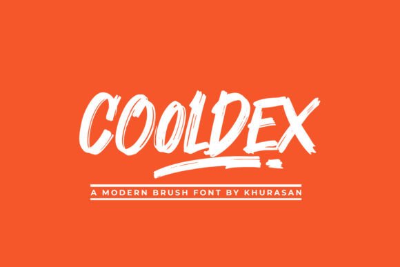 Cooldex: The Modern Bold Brush Font Redefining Visual Impact