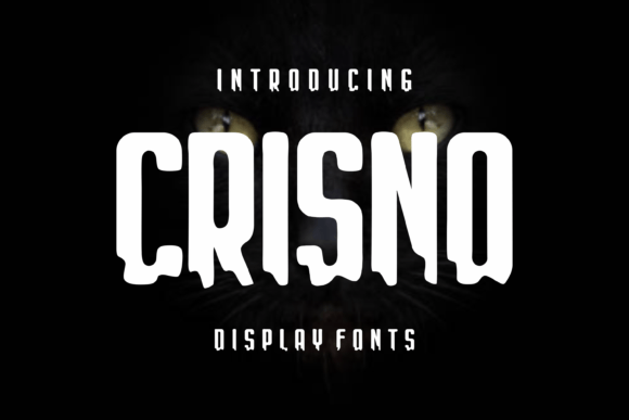 Crisno: The Ultimate Scary Font for Halloween Designs