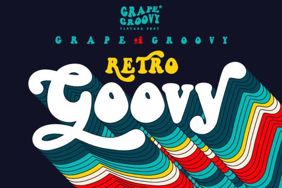 Grape Groovy: A Retro Font for Modern Creatives