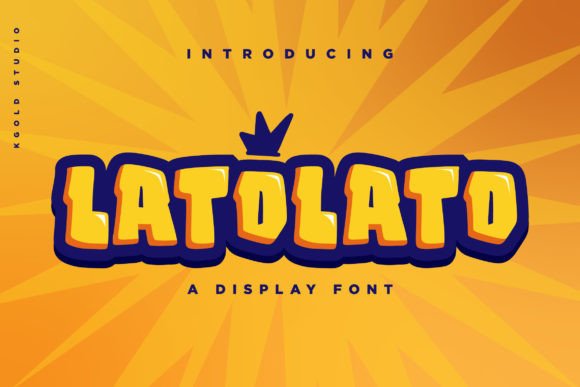 Latolato: The Bold Display Font for Every Creative Project