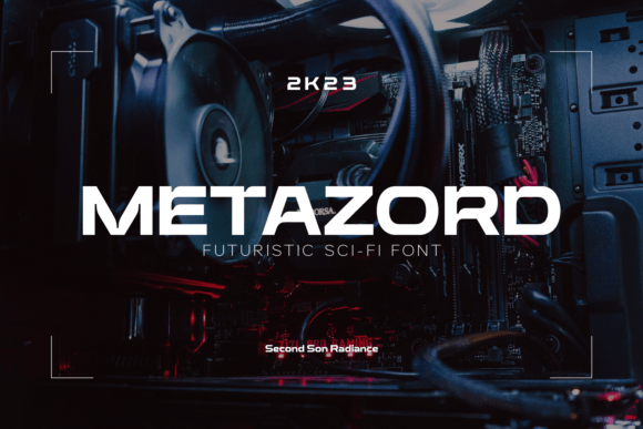 Metazord: The Ultimate Futuristic Font for Bold Designs