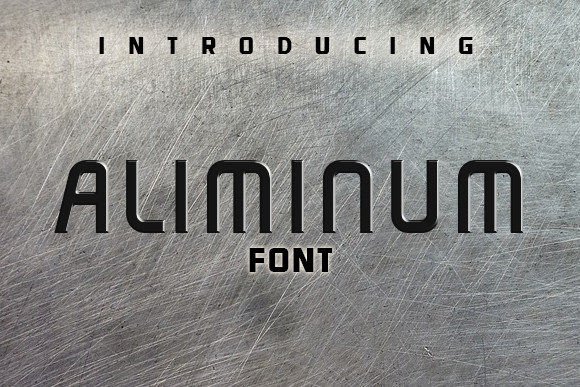 Unlocking Modern Aesthetics: The Design Potential of the Aluminum Typeface